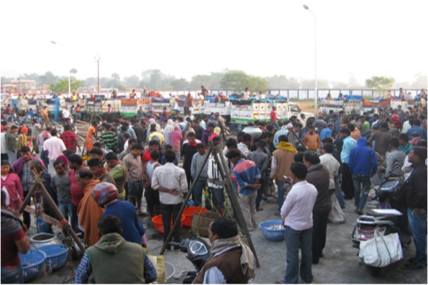 Market Functionaries at Krishak Bazar